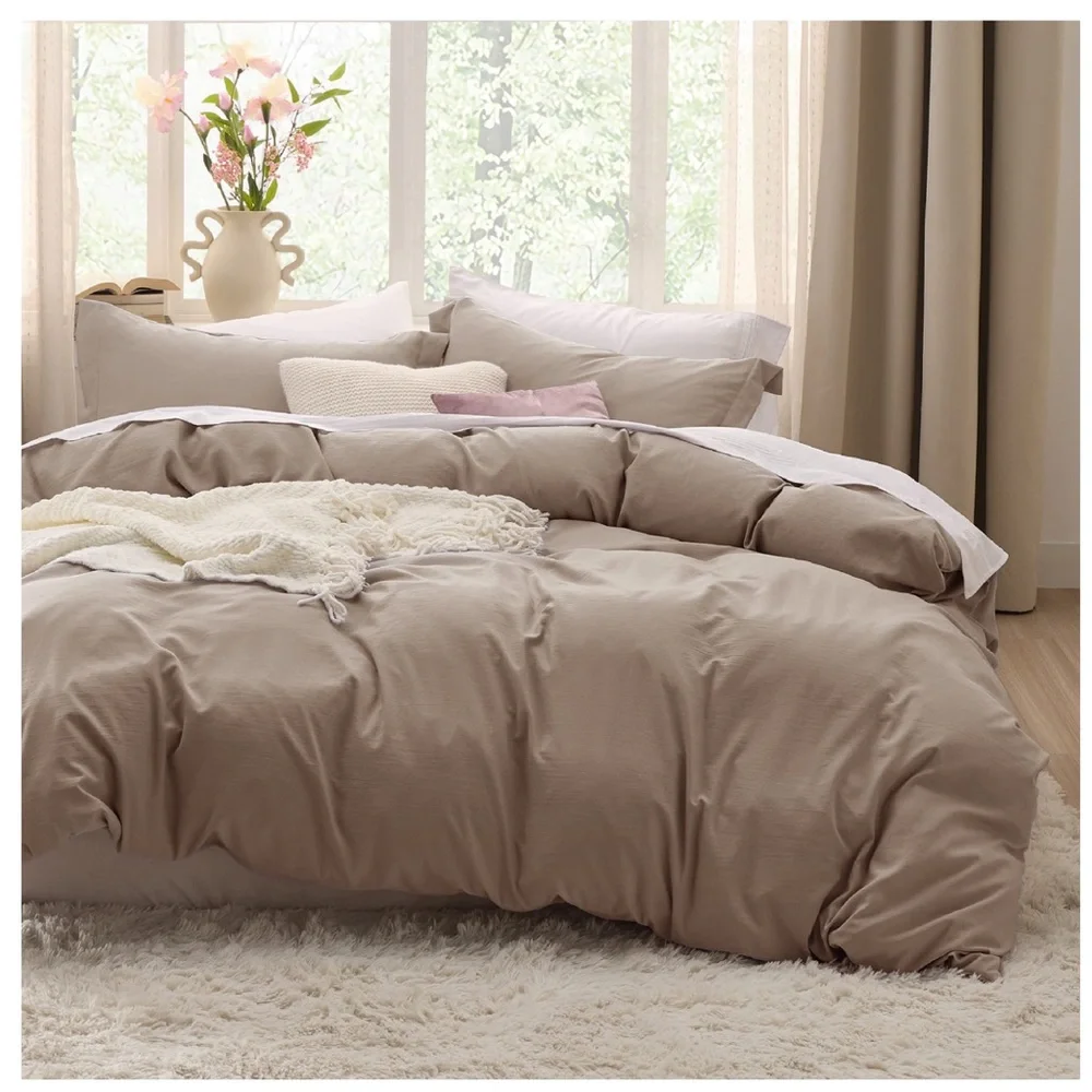 Duvet Set Khaki -QUEEN